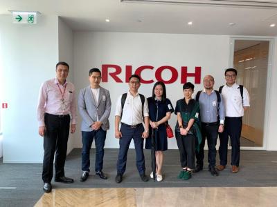 參觀理光 Ricoh 總部